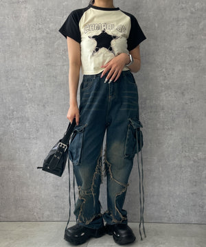 デニム　モデル:155cm F着用