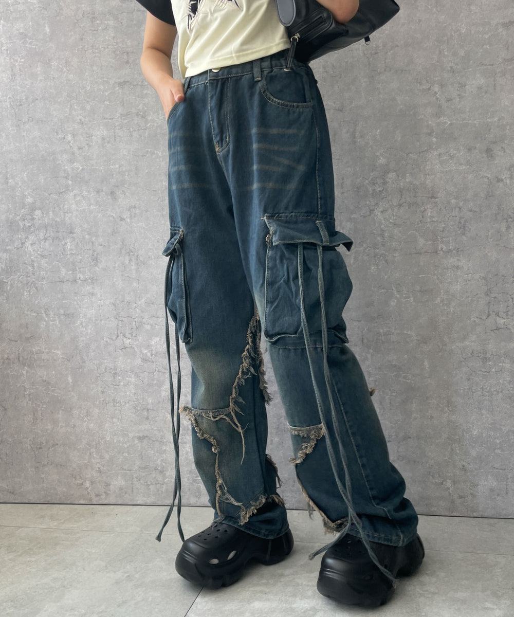 デニム　モデル:155cm F着用