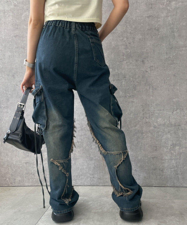 デニム　モデル:155cm F着用