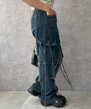 デニム　モデル:155cm F着用