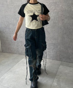 デニム　モデル:155cm F着用