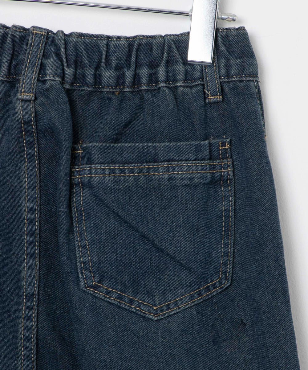 スターポケットデニムパンツ