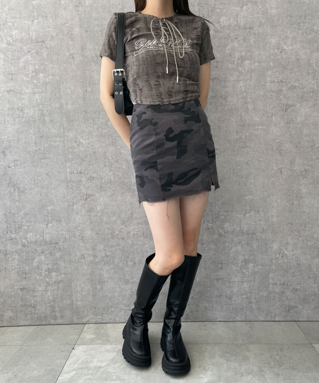 グレー　モデル:155cm F着用