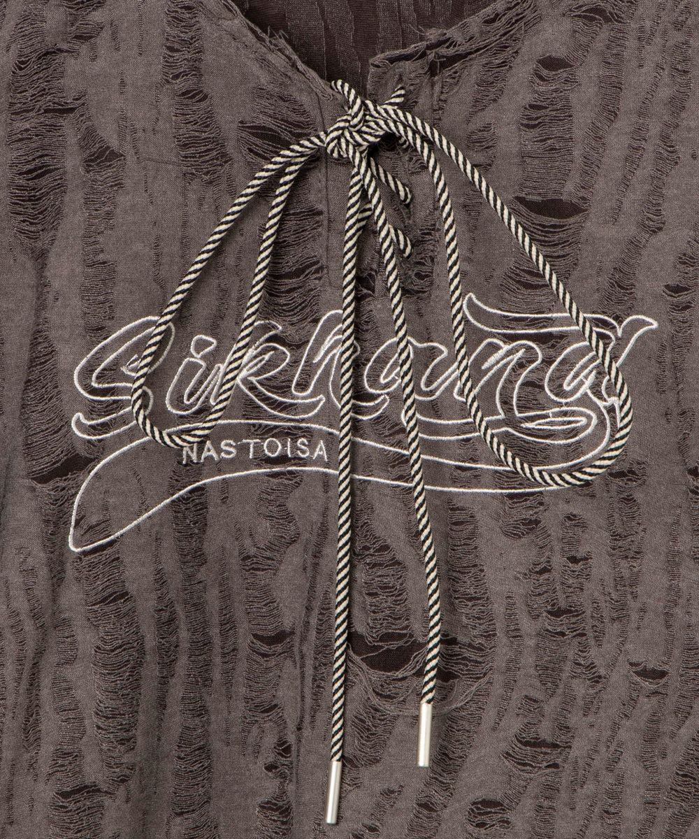 ヴィンテージフロントレースアップT