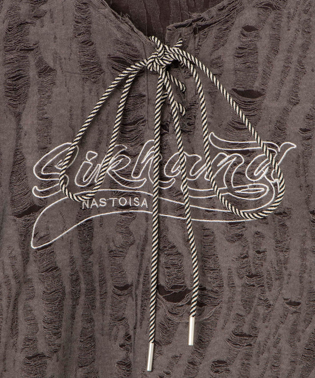 ヴィンテージフロントレースアップT