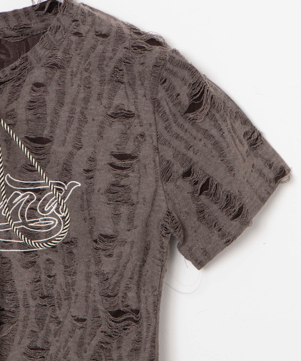 ヴィンテージフロントレースアップT