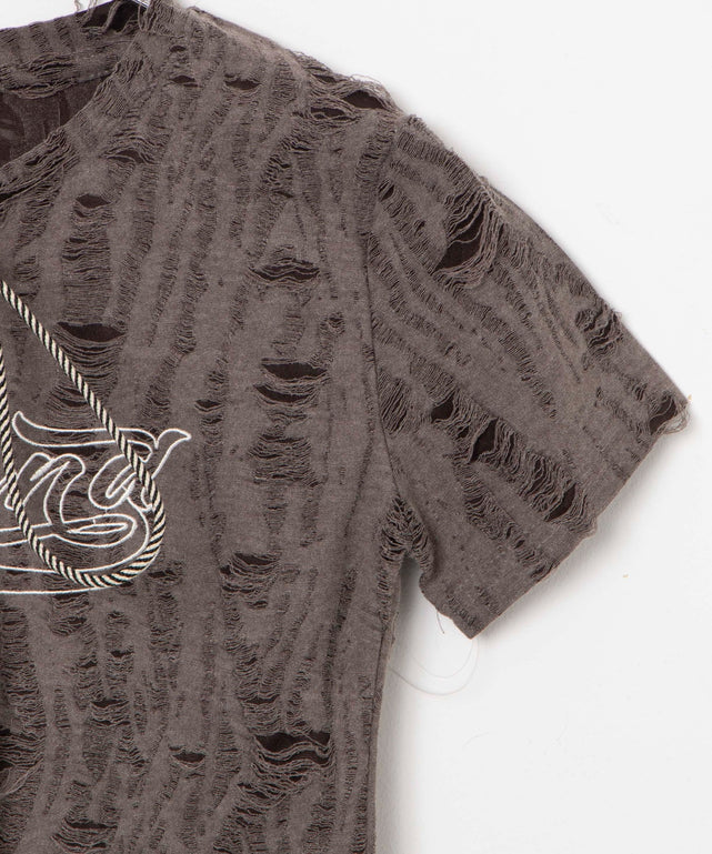 ヴィンテージフロントレースアップT