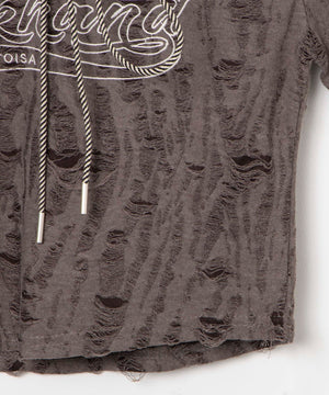 ヴィンテージフロントレースアップT