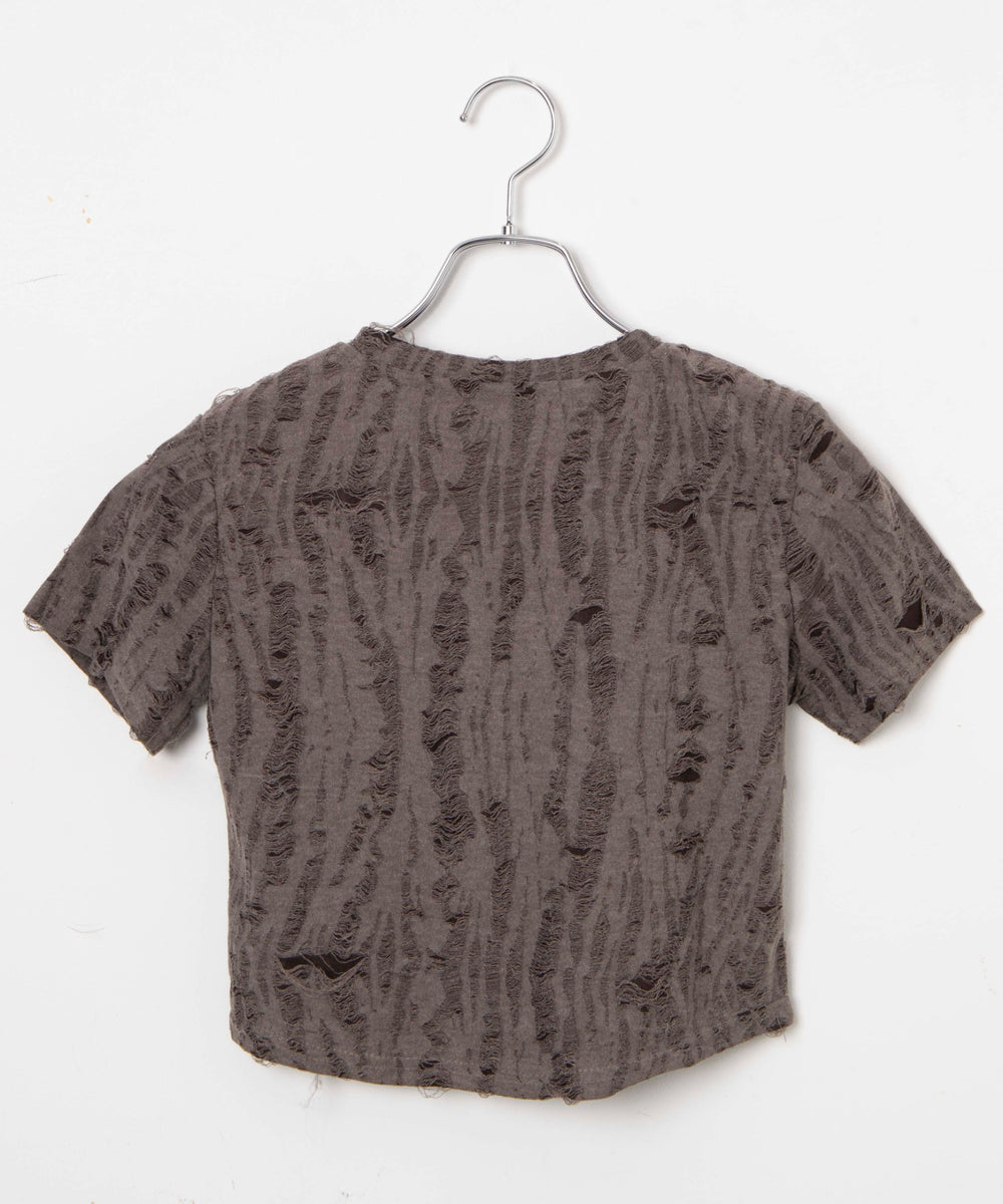 ヴィンテージフロントレースアップT