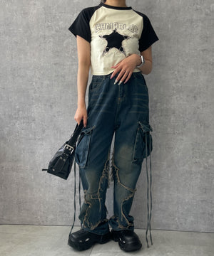 ホワイトアイボリー　モデル:155cm F着用