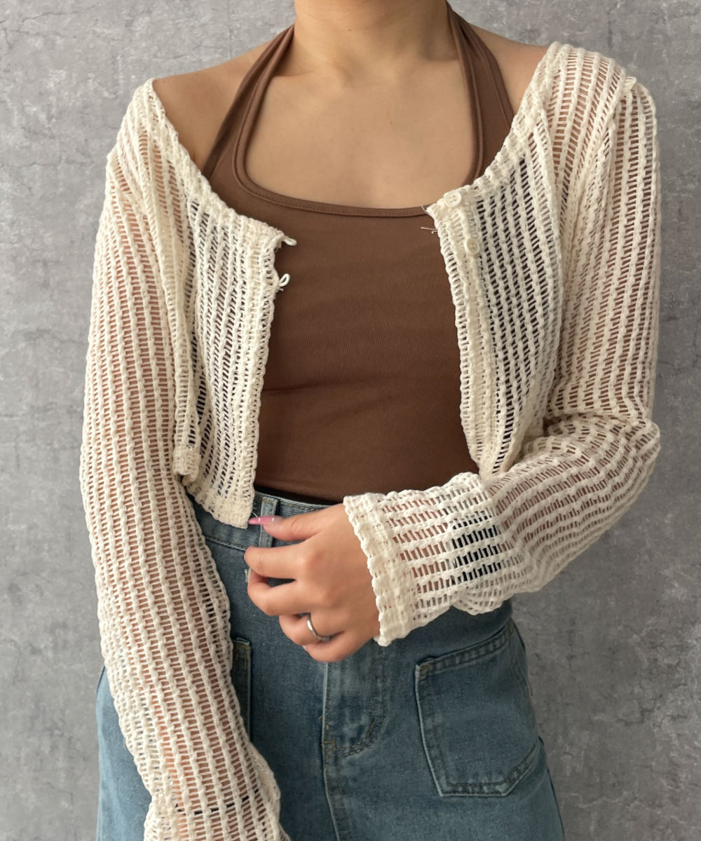 ホワイトアイボリー　モデル:155cm F着用