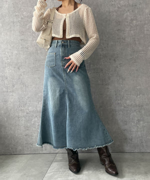 ホワイトアイボリー　モデル:155cm F着用