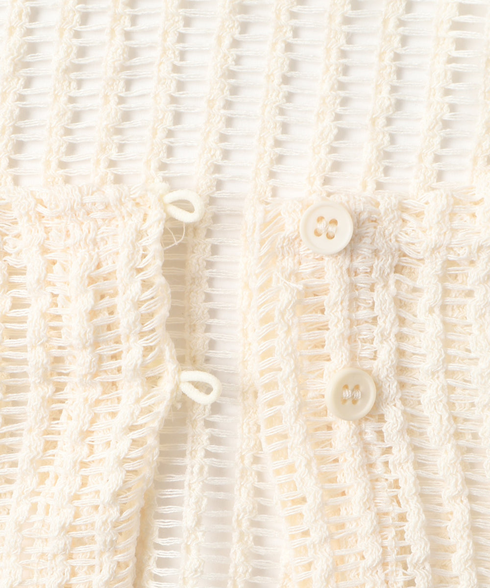 ホルターネックキャミSETカーデ