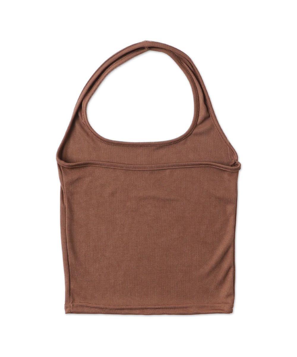 ホルターネックキャミSETカーデ