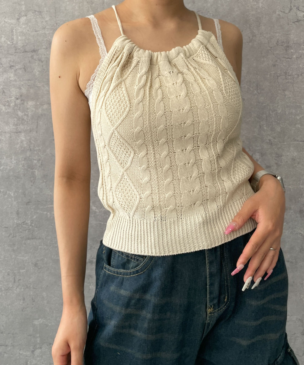 ホワイトアイボリー　モデル:155cm F着用