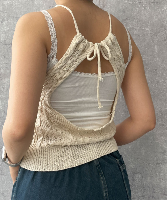 ホワイトアイボリー　モデル:155cm F着用