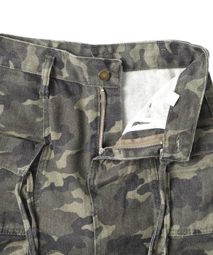 ベルト付きカーゴポケットミニスカパン