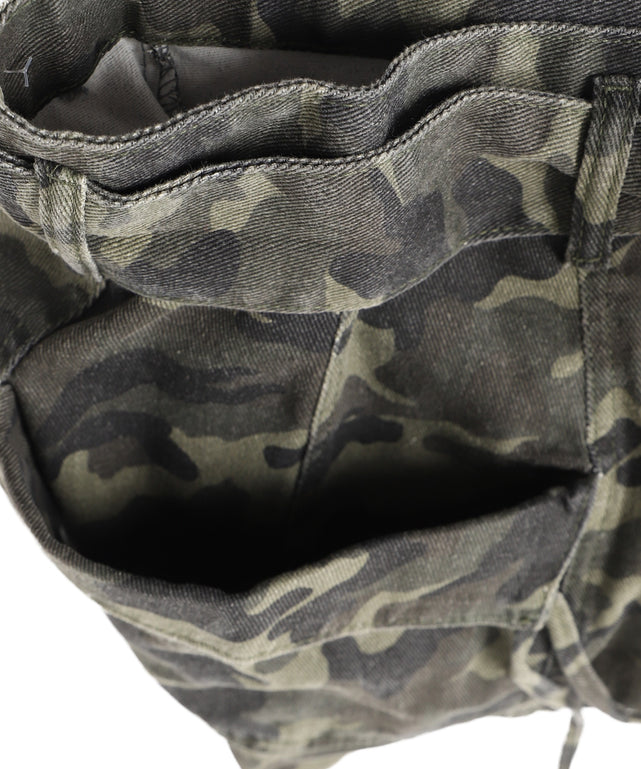 ベルト付きカーゴポケットミニスカパン