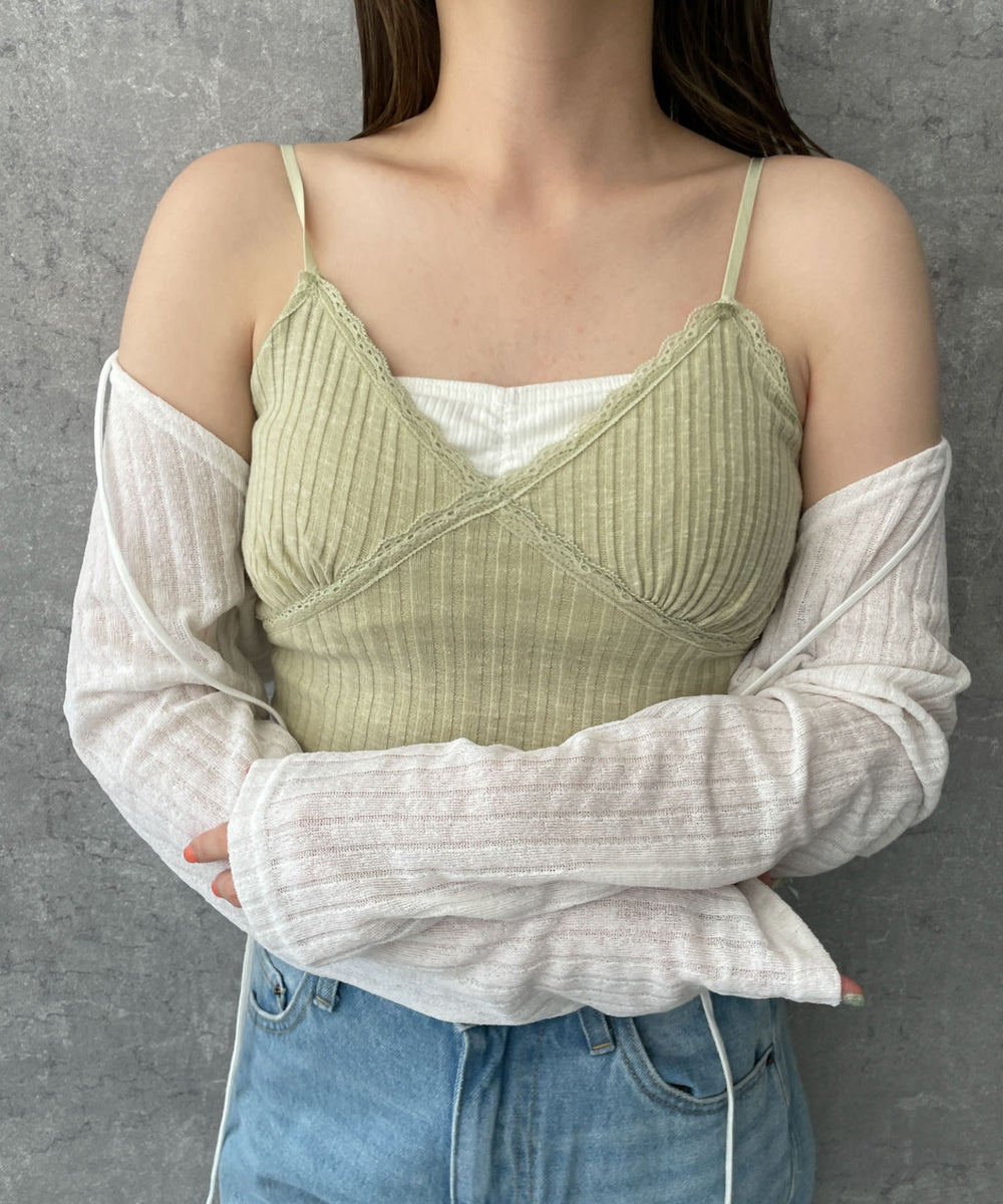 グリーン　モデル:155cm F着用