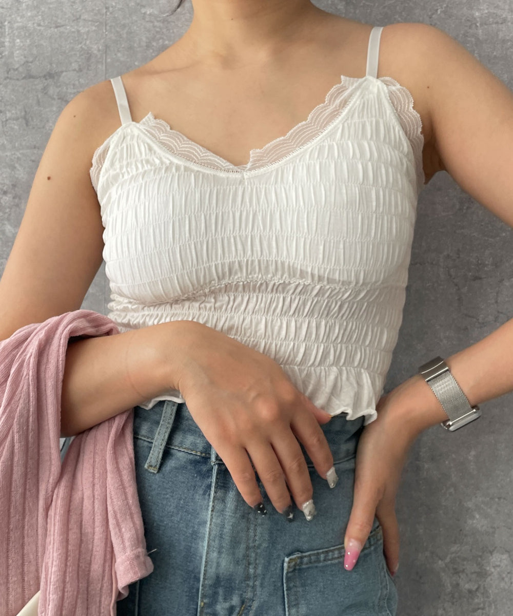 ホワイト  モデル:155cm F着用