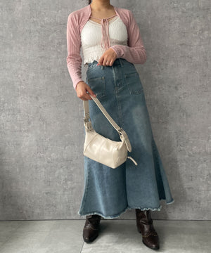 ホワイト  モデル:155cm F着用