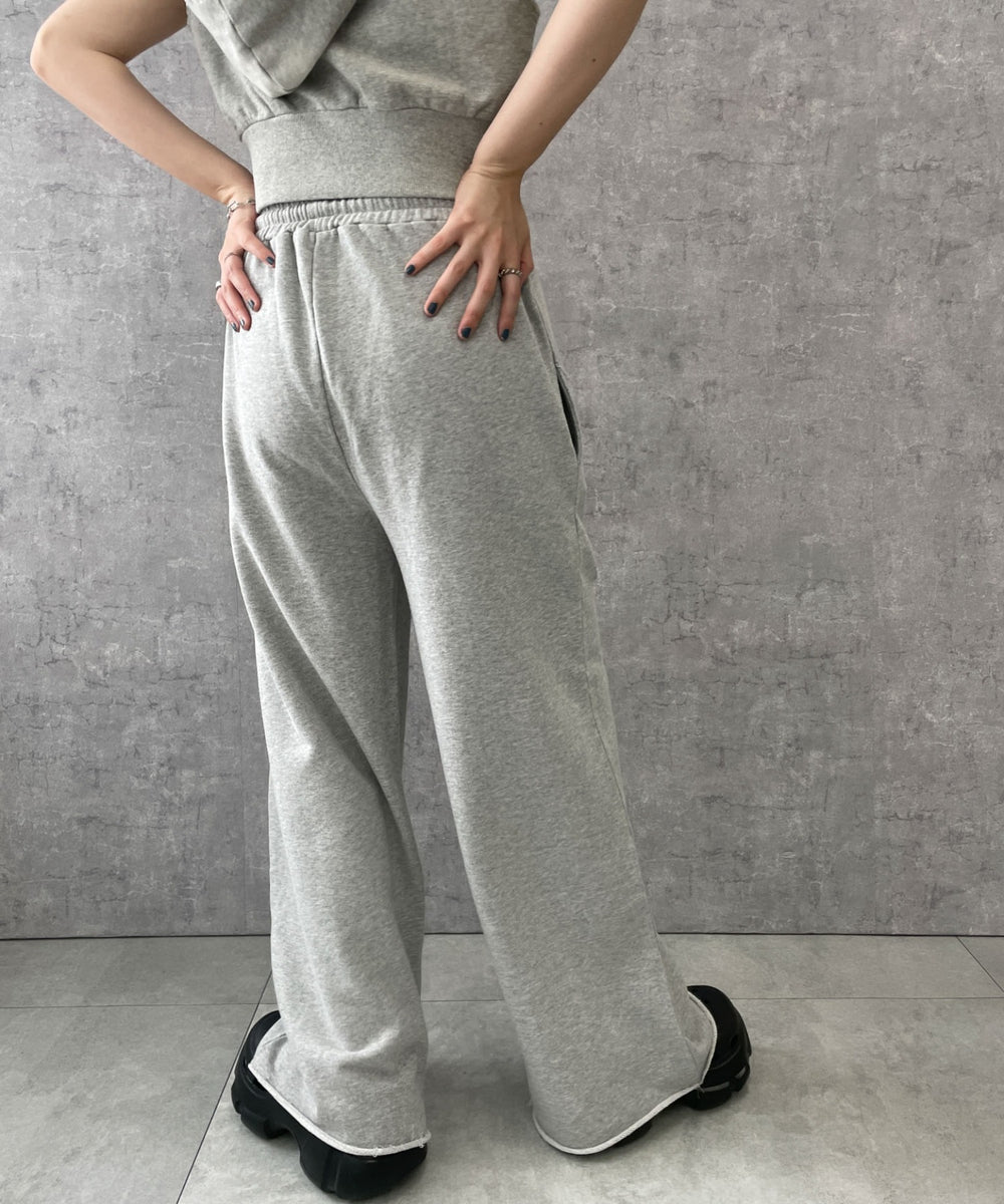 杢グレー　モデル:155cm F着用