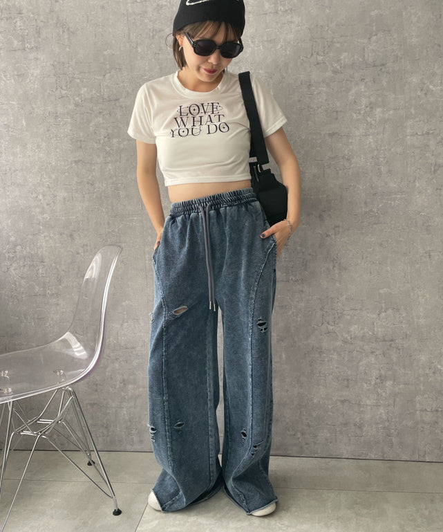 デニム　モデル:155cm F着用