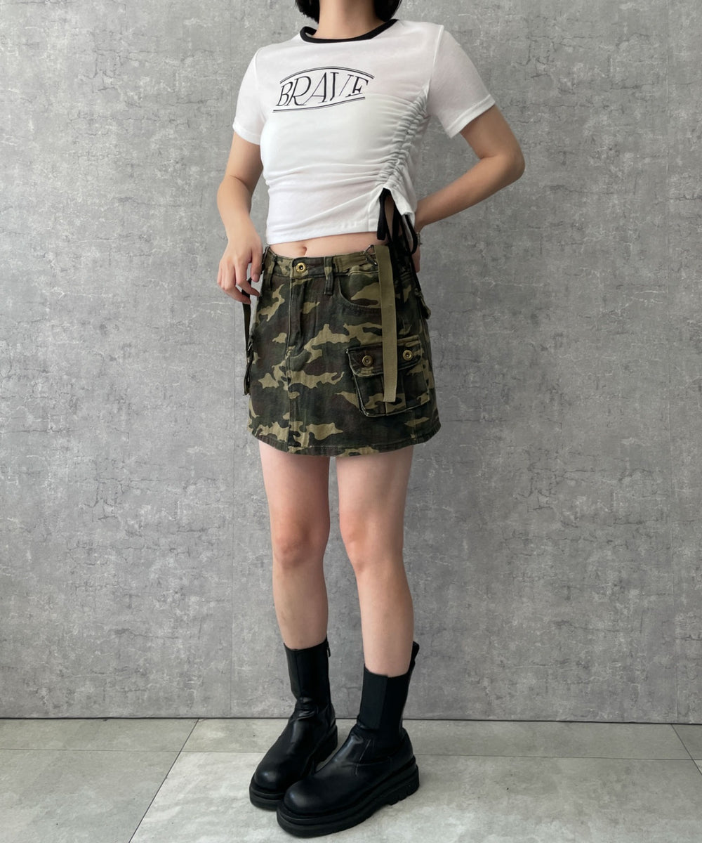 ホワイト　モデル:155cm F着用