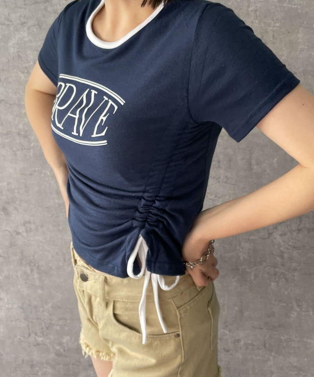 ネイビー　モデル:155cm F着用