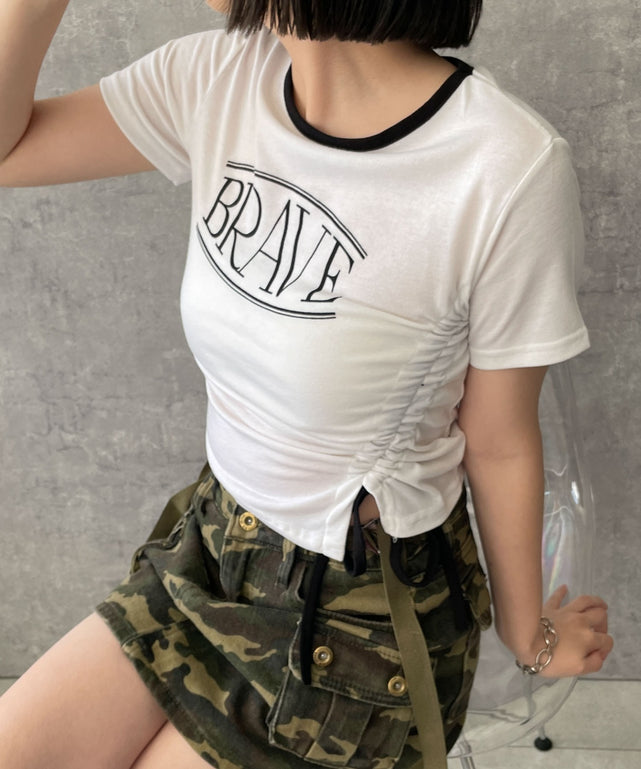 ホワイト　モデル:155cm F着用