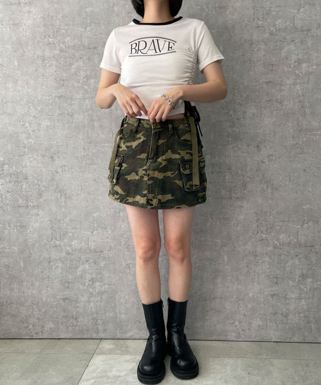 ホワイト　モデル:155cm F着用