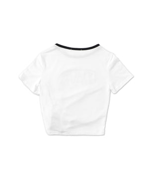 サイドギャザーバイカラーT