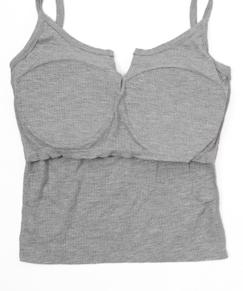 グラフィックリブキャミソール