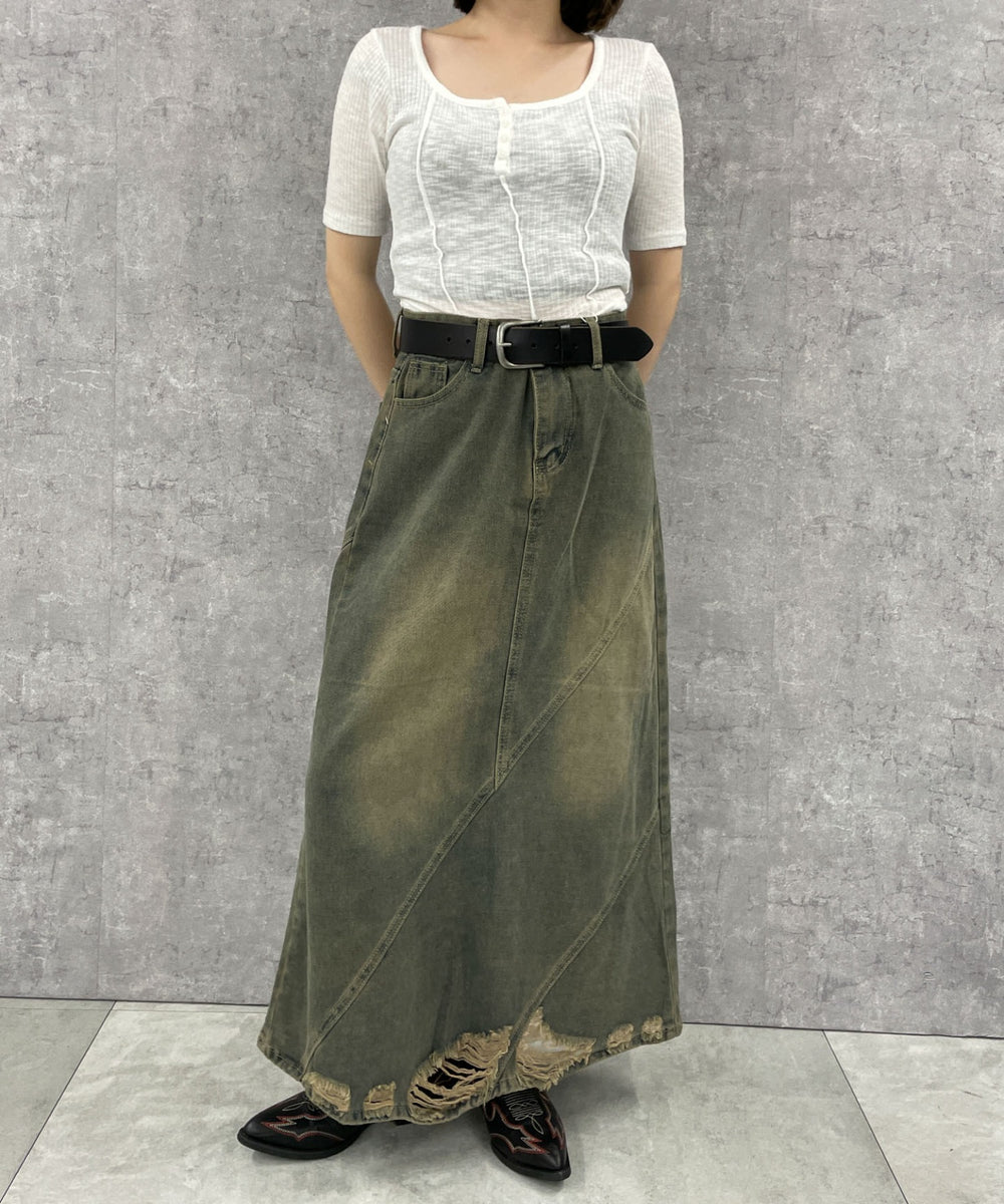 ホワイト　モデル:155cm F着用