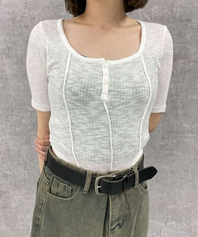 ホワイト　モデル:155cm F着用