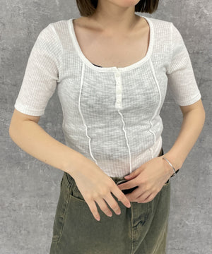 ホワイト　モデル:155cm F着用