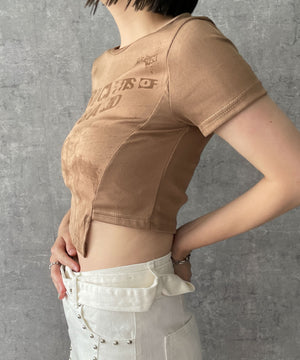 ブラウン　モデル:155cm F着用