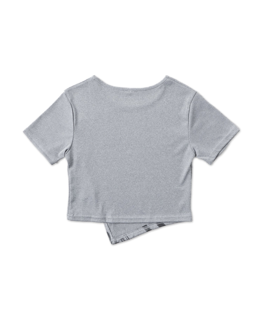 アシンメトリーグラフィックT