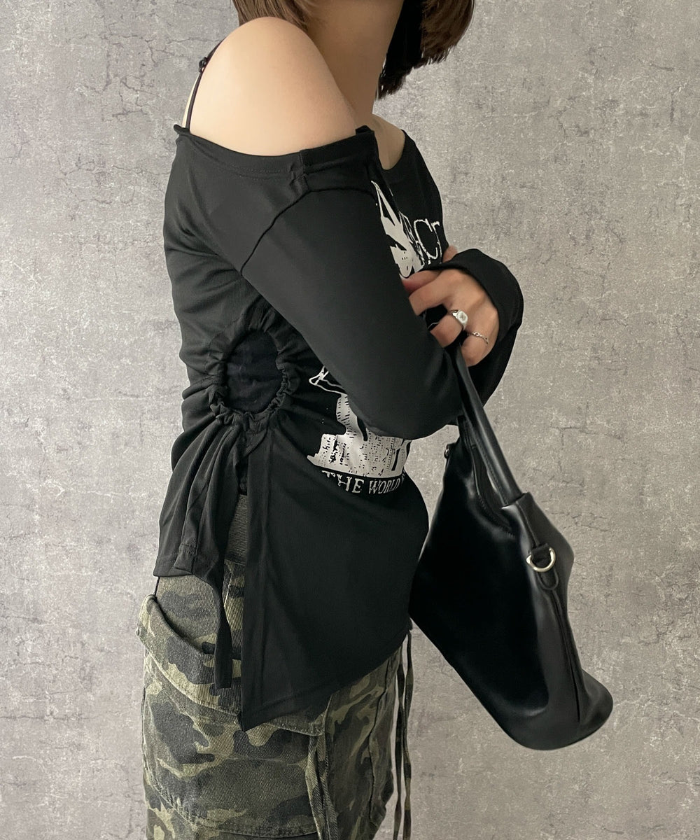 ブラック　モデル:155cm F着用