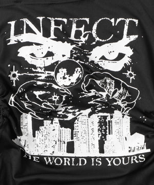 ワンショルダーデザインロンT