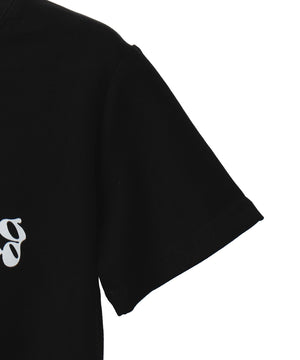 レタリングクロップドT