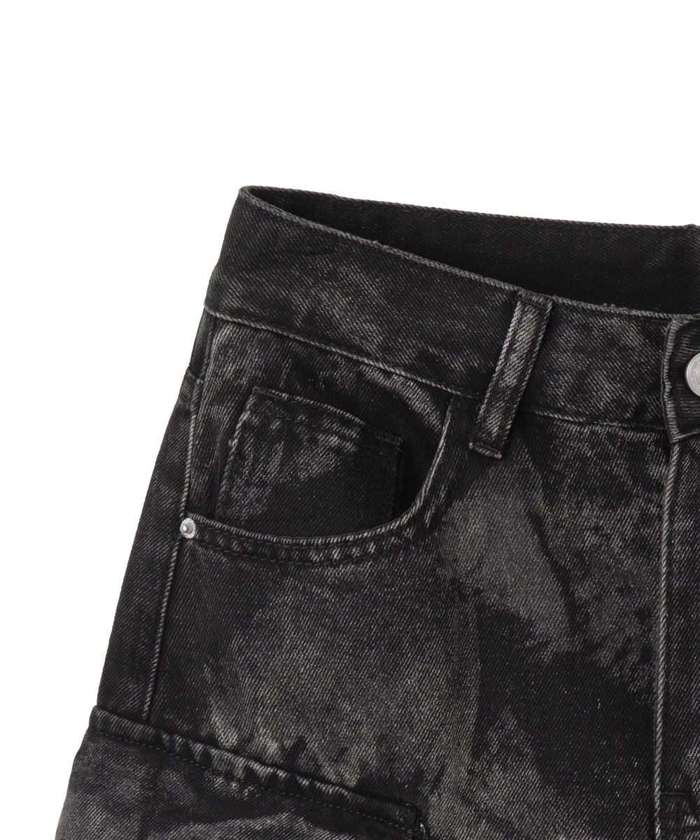 ヴィンテージウオッシュカーゴミニスカ