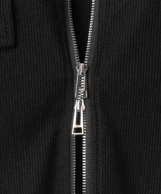 ワンポイントWジップチビT