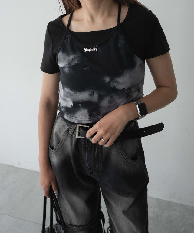 ブラック　モデル:155cm F着用