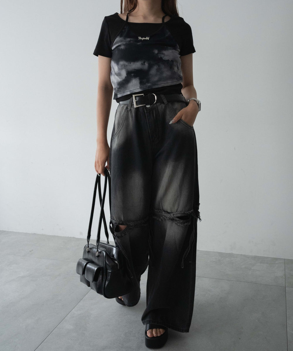 ブラック　モデル:155cm F着用