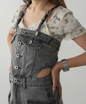 ホワイト  モデル:155cm F着用