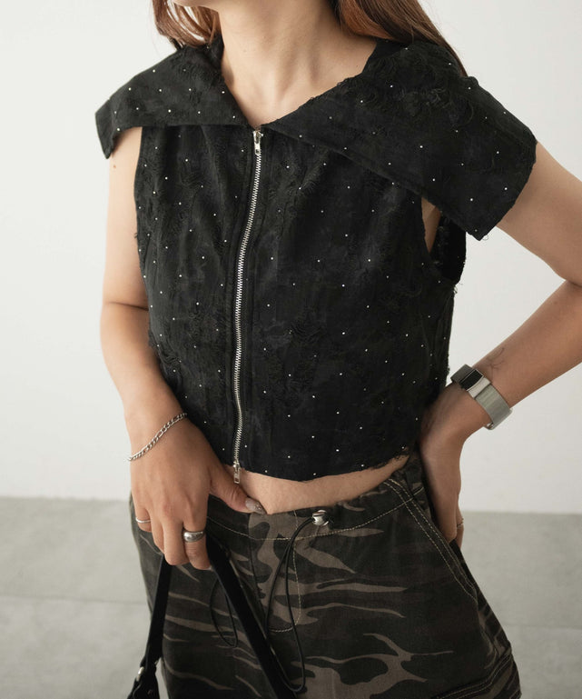 ブラックスミクロ　モデル:155cm F着用