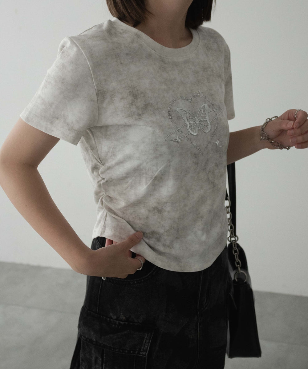 ホワイトアイボリー　モデル:155cm F着用