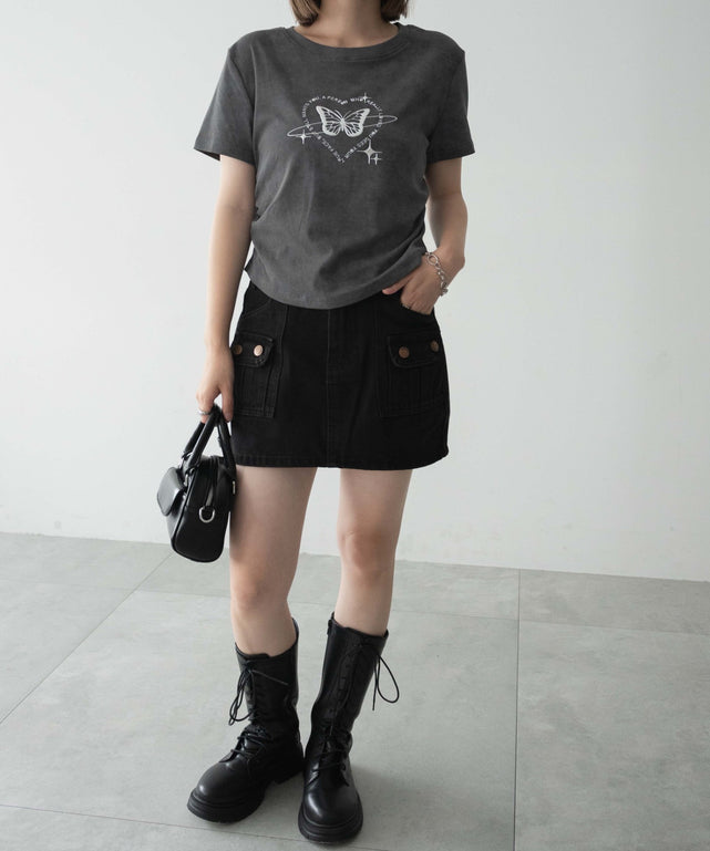 ブラックスミクロ　モデル:155cm F着用