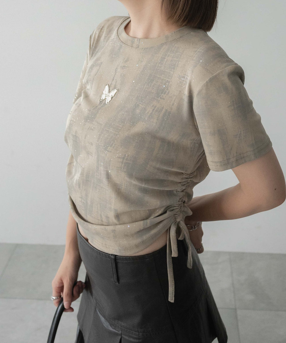 ベージュ　モデル:155cm F着用